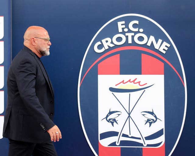 <p>Crotone were in the Italian top flight less than five years ago</p>