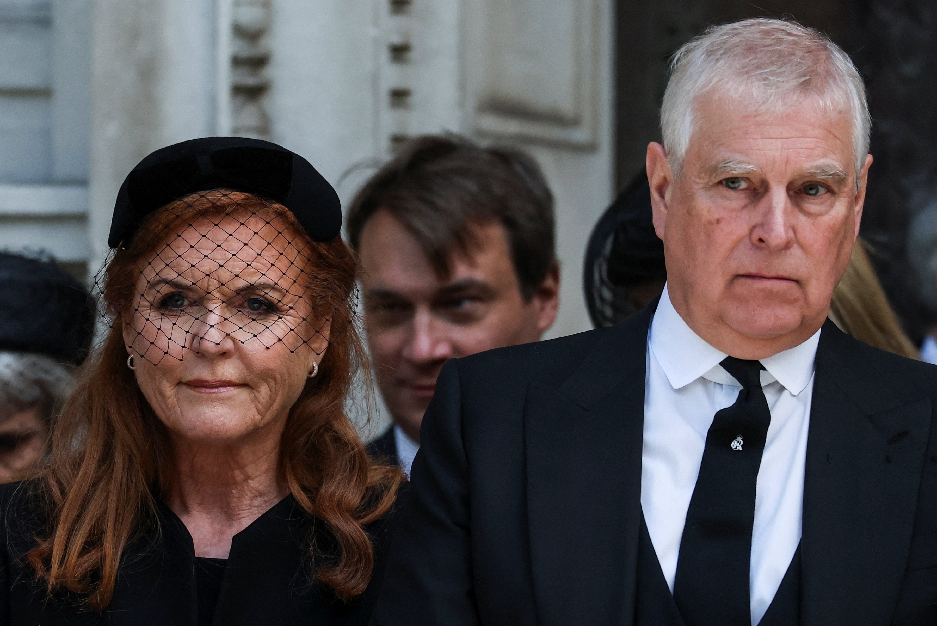 Sarah Ferguson with disgraced ex-husband Prince Andrew