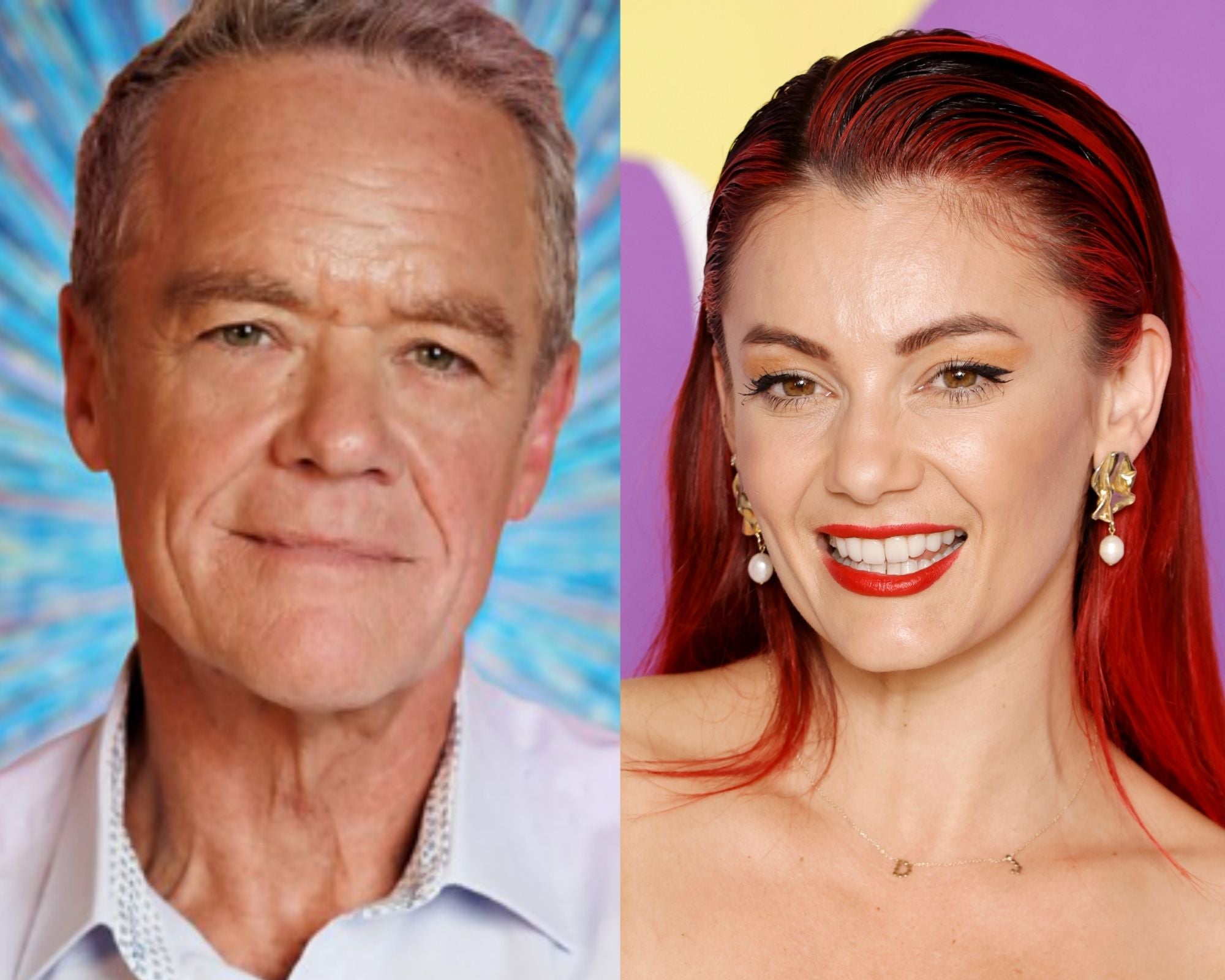 Stefan Dennis and Dianne Buswell