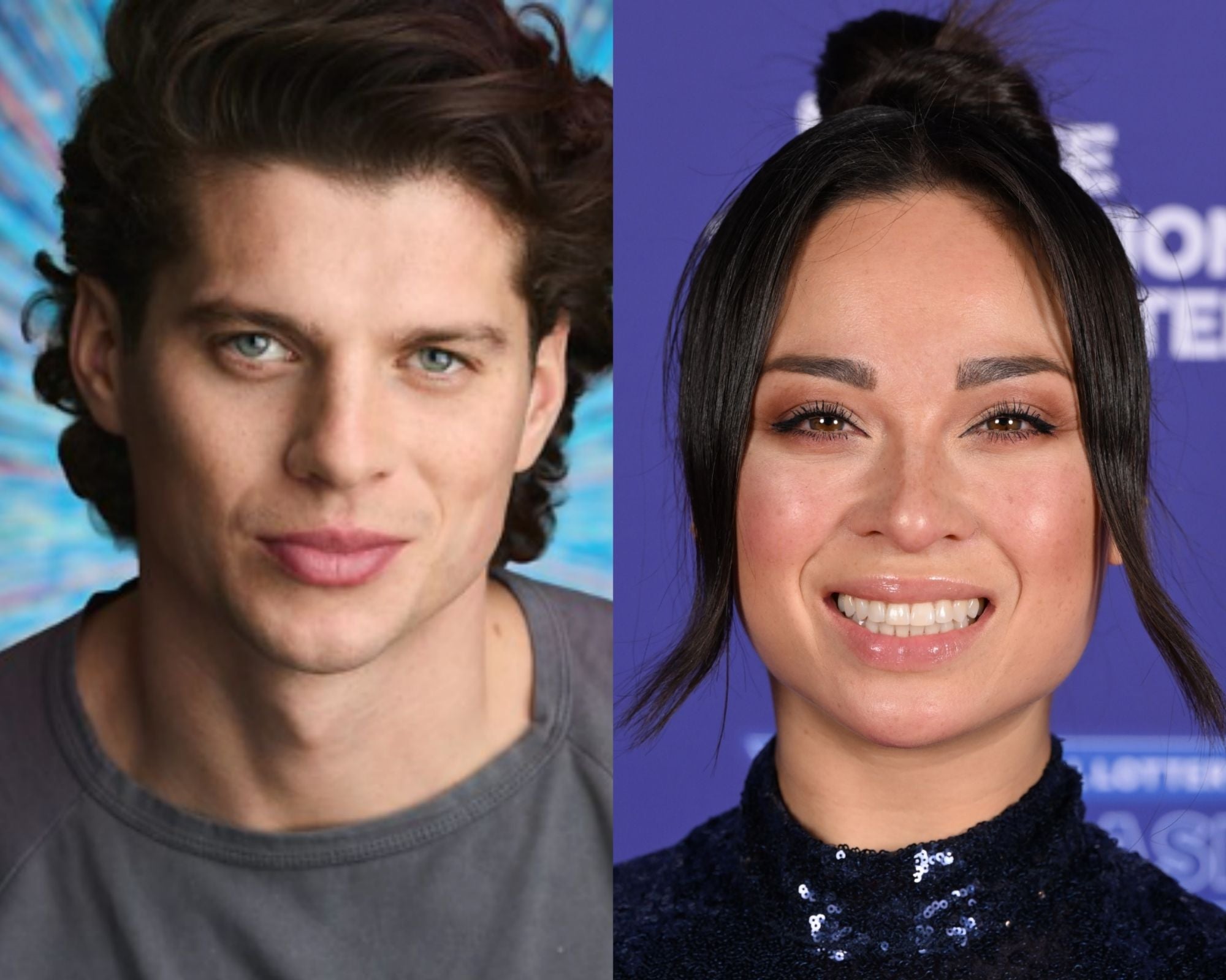 Lewis Cope and Katya Jones