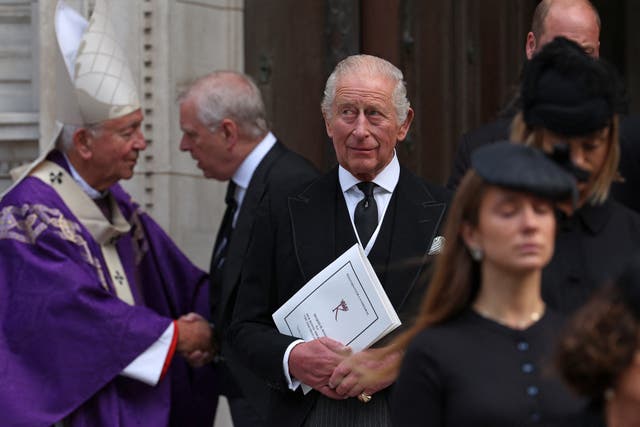 Duchess of Kent funeral: Prince Andrew makes rare public appearance