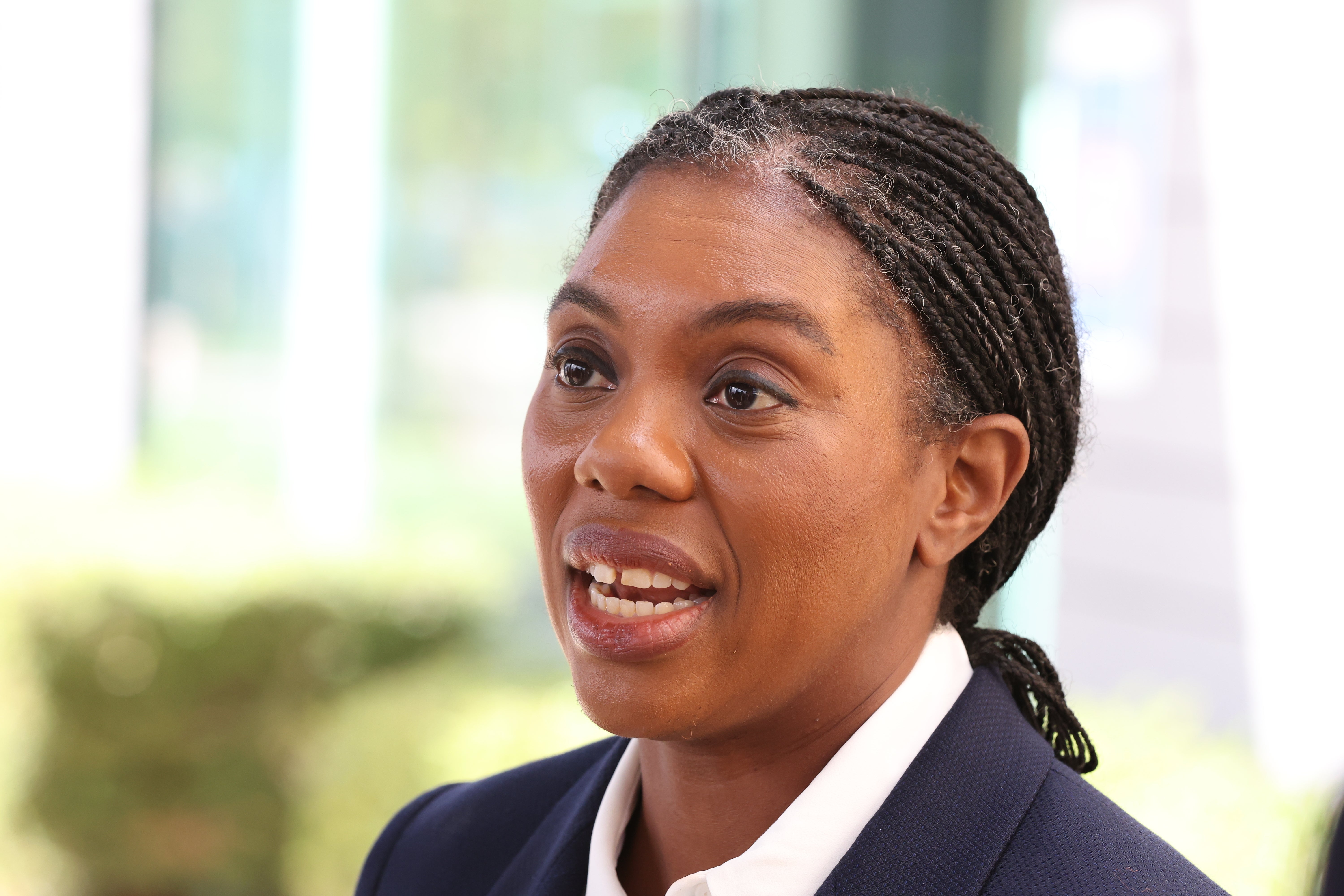 Conservative Party leader Kemi Badenoch is set to announced the plan for a new Removals Force