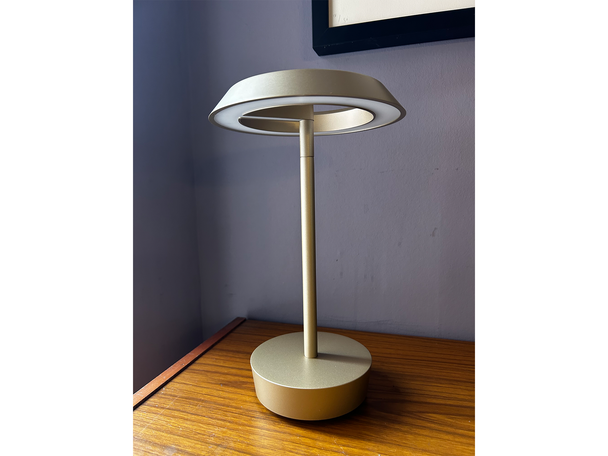 Best reading light Indybest review Astro halo portable light in bronze