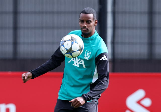 <p>Alexander Isak is set to make his Liverpool debut in the Champions League</p>