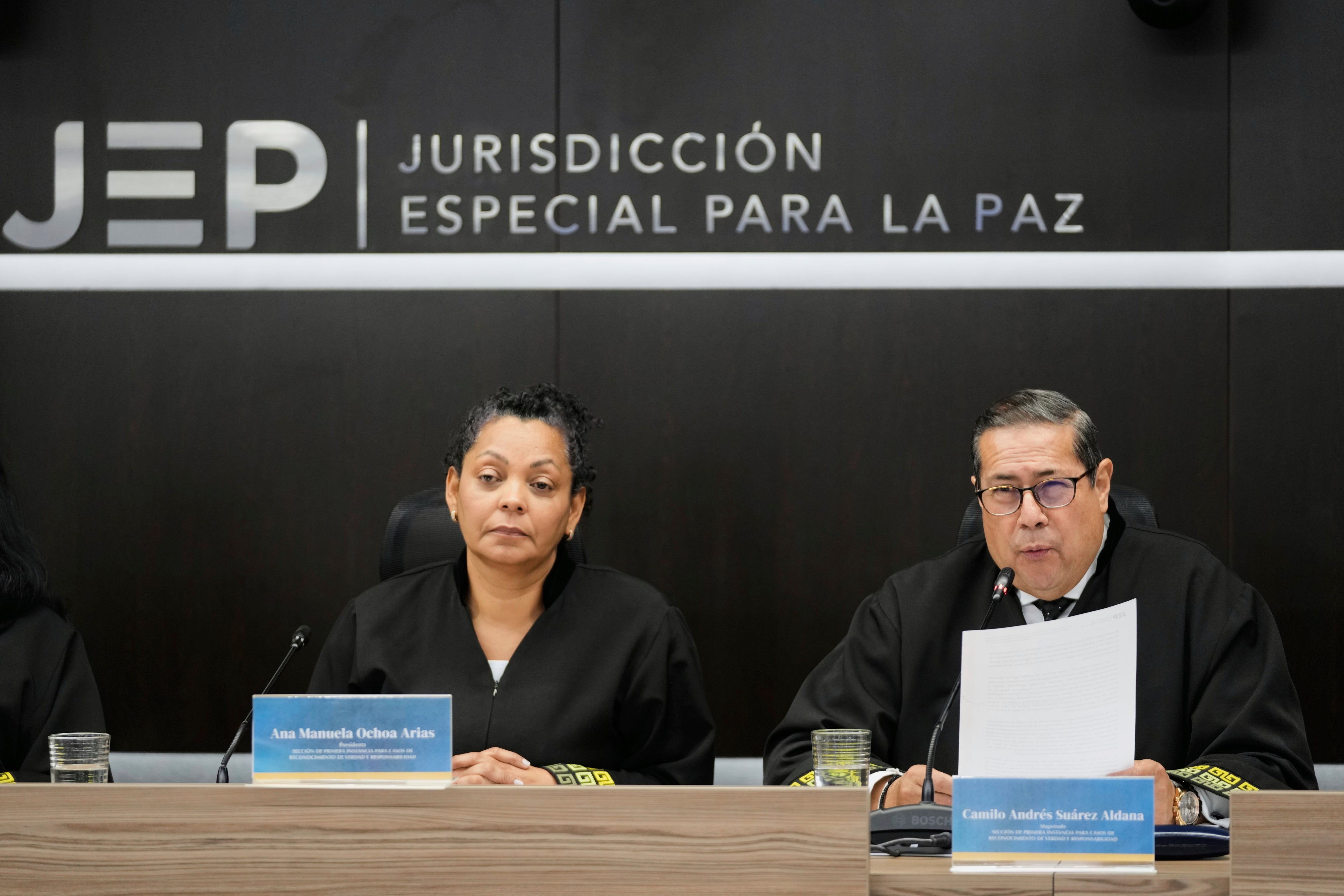 COLOMBIA-TRIBUNAL PAZ SENTENCIA