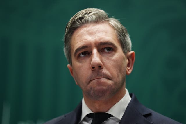 Simon Harris said ‘everybody acted too late’ on Gaza (Brian Lawless/PA)