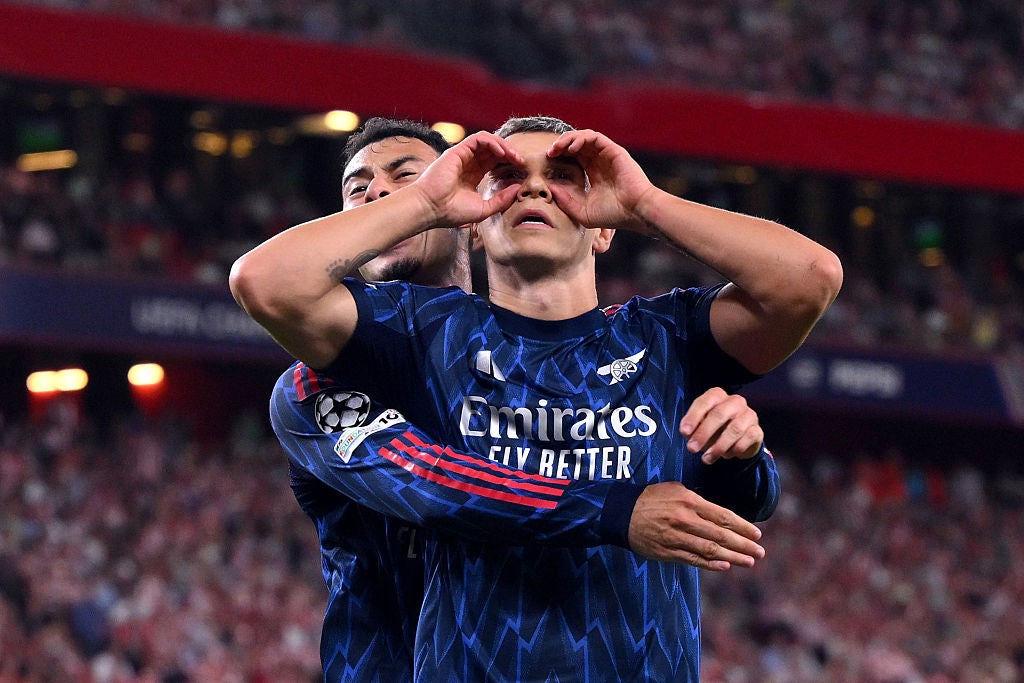 Leandro Trossard doubled Arsenal's lead