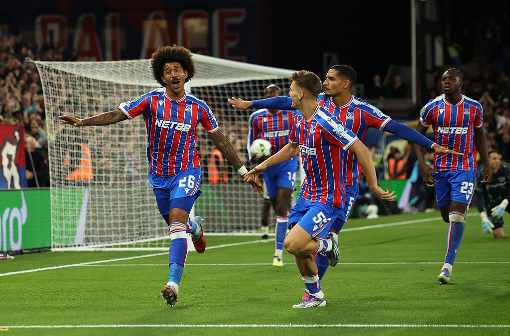 Chris Richards recebeu o vencedor do Crystal Palace