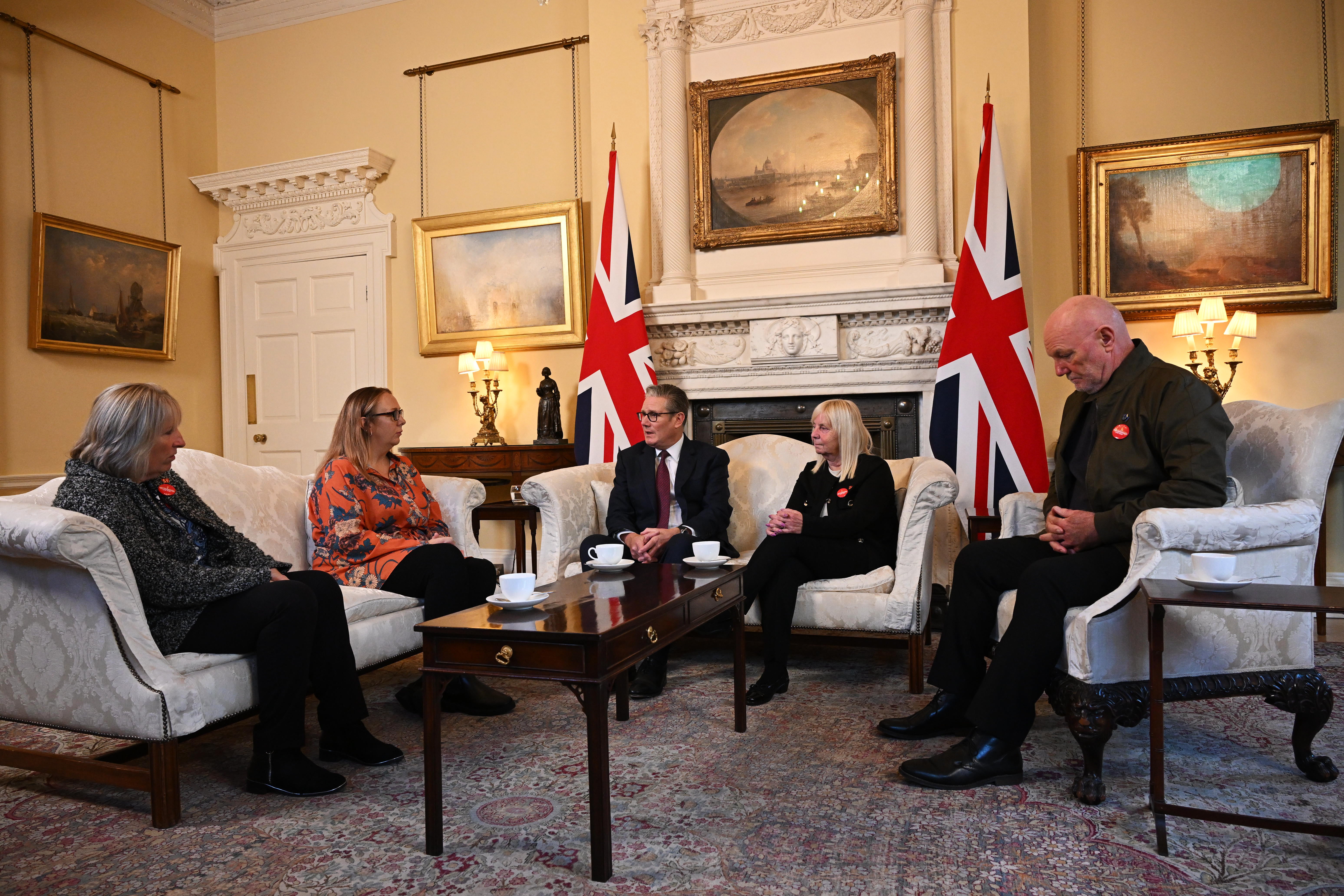 The PM made a promise to Charlotte Hennessey, in No 10 last September, that he would deliver the law