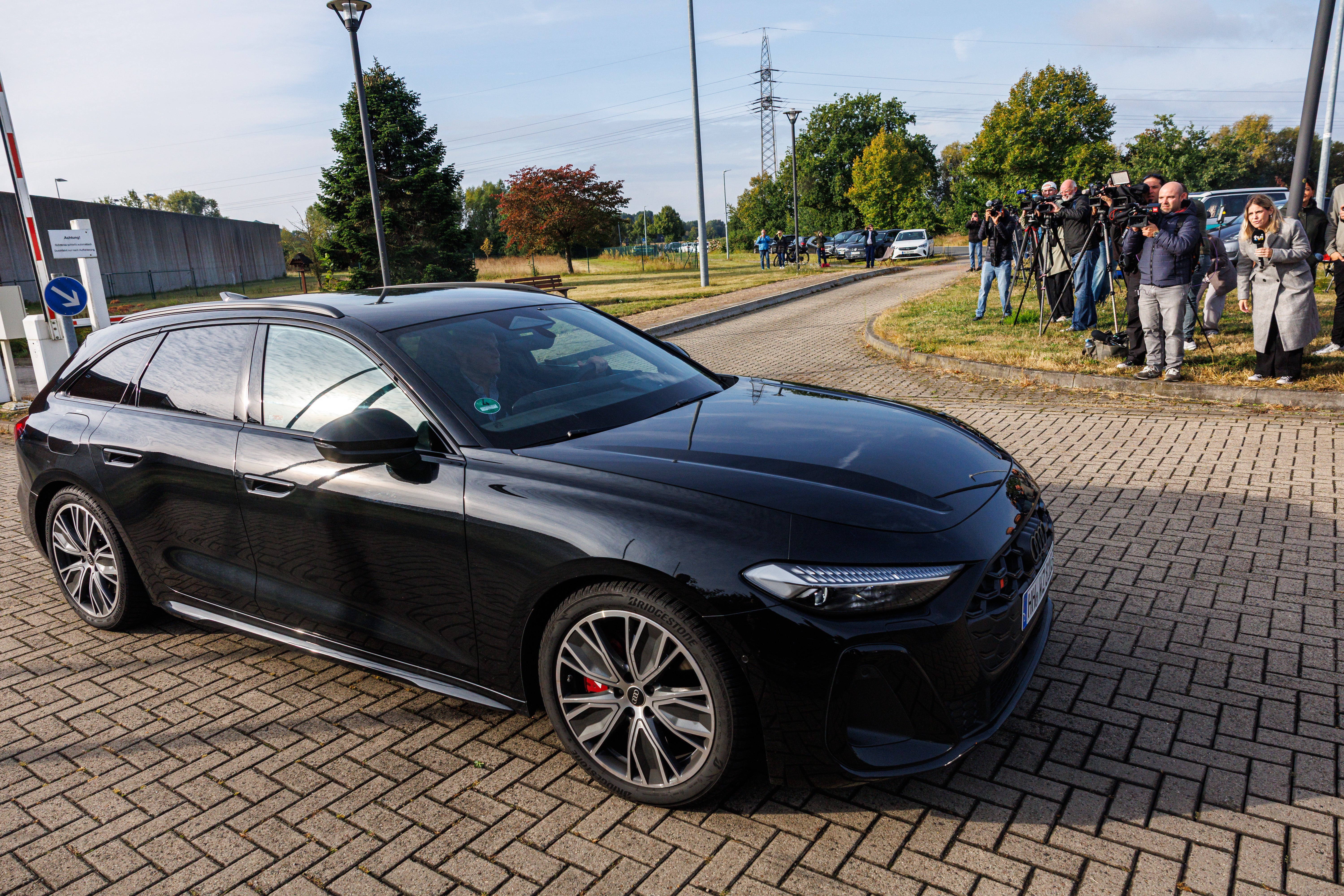 Christian Brueckner was driven out of Sehnde prison in northern Germany on Wednesday morning.