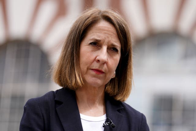 Liz Kendall said the court’s decision is ‘not going to undermine the fundamental basis’ of the return deal (PA)