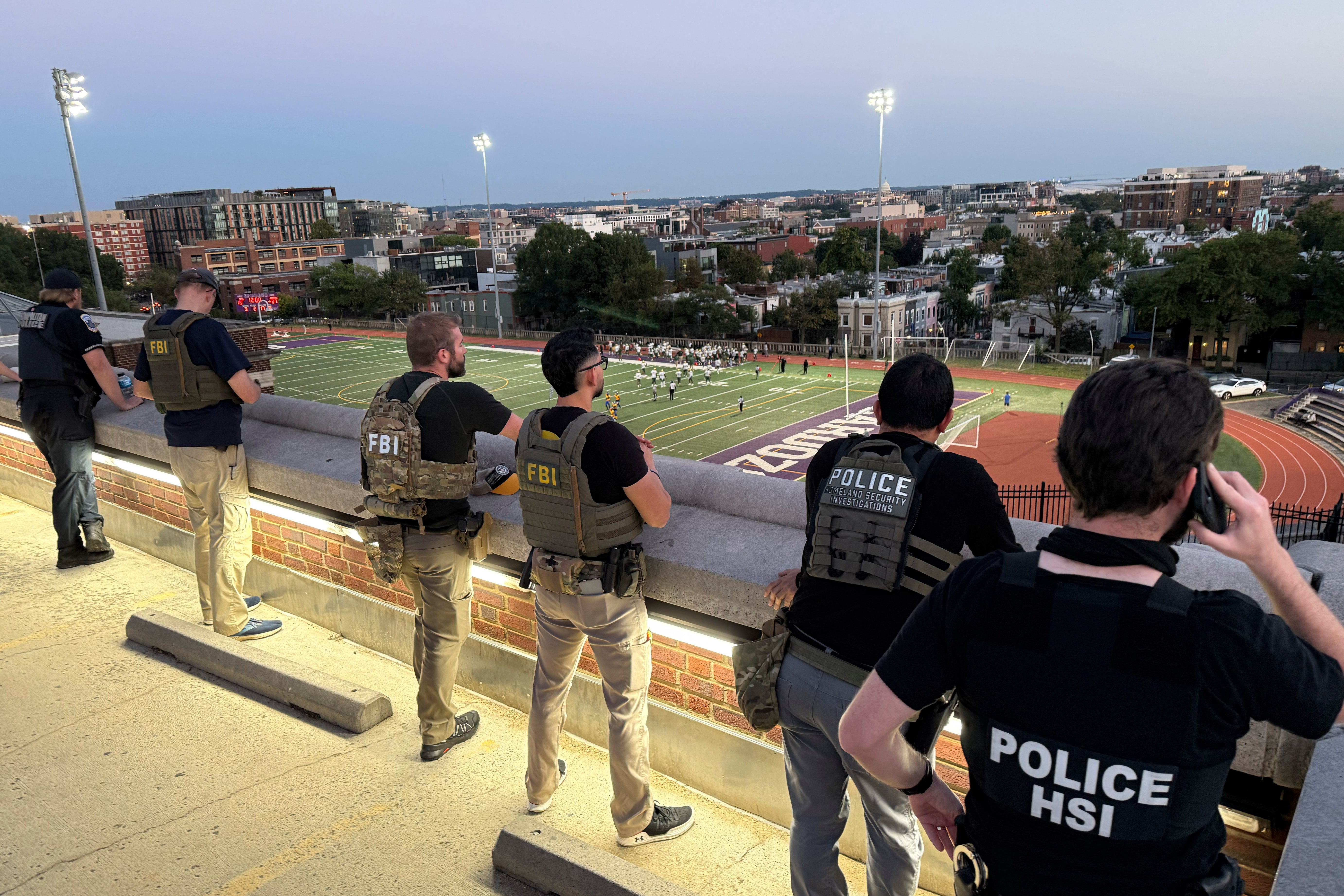 APTOPIX DC Federal Intervention