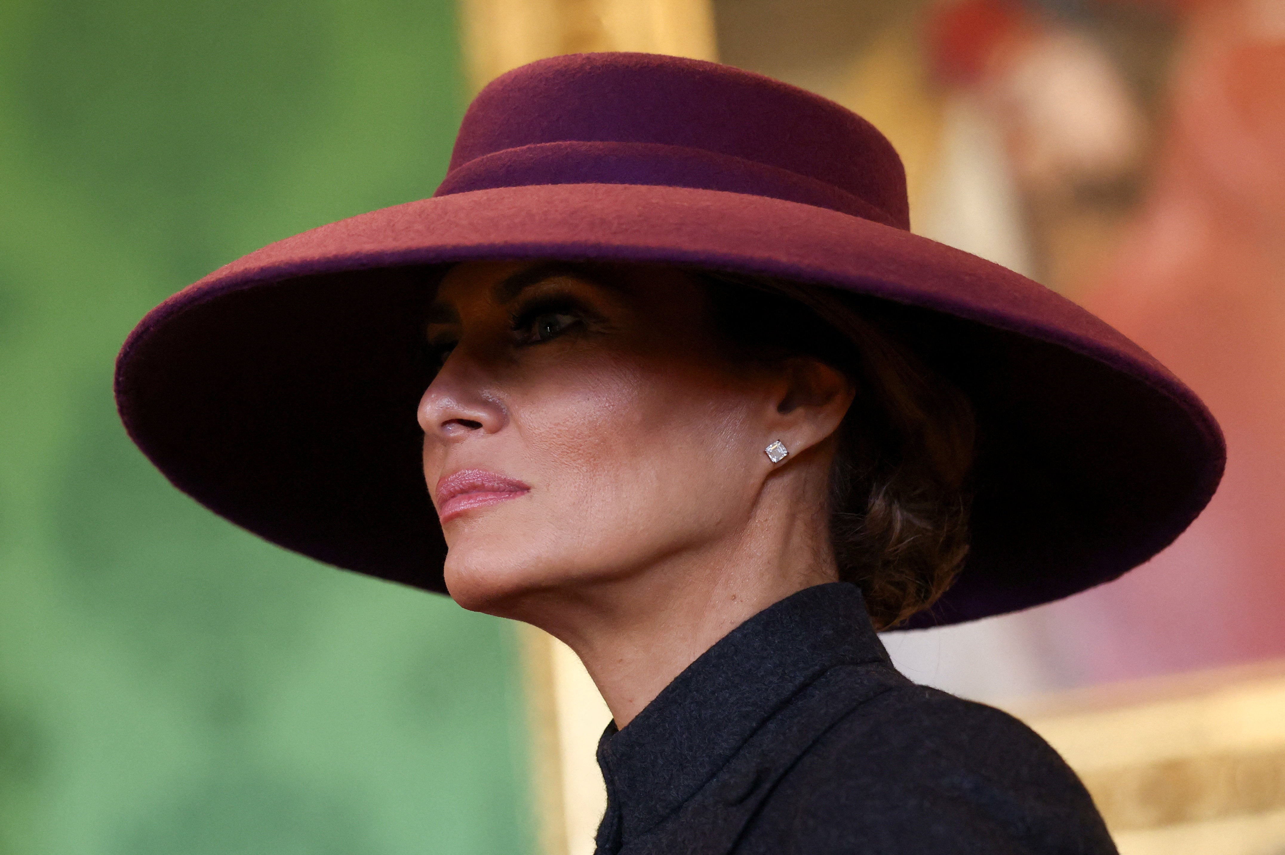 Melania views the Royal Collection at Windsor Castle