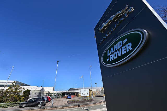 <p>Production at the company, which produces Jaguar Land Rover cars, could continue to be halted until November, putting thousands of jobs at risk</p>