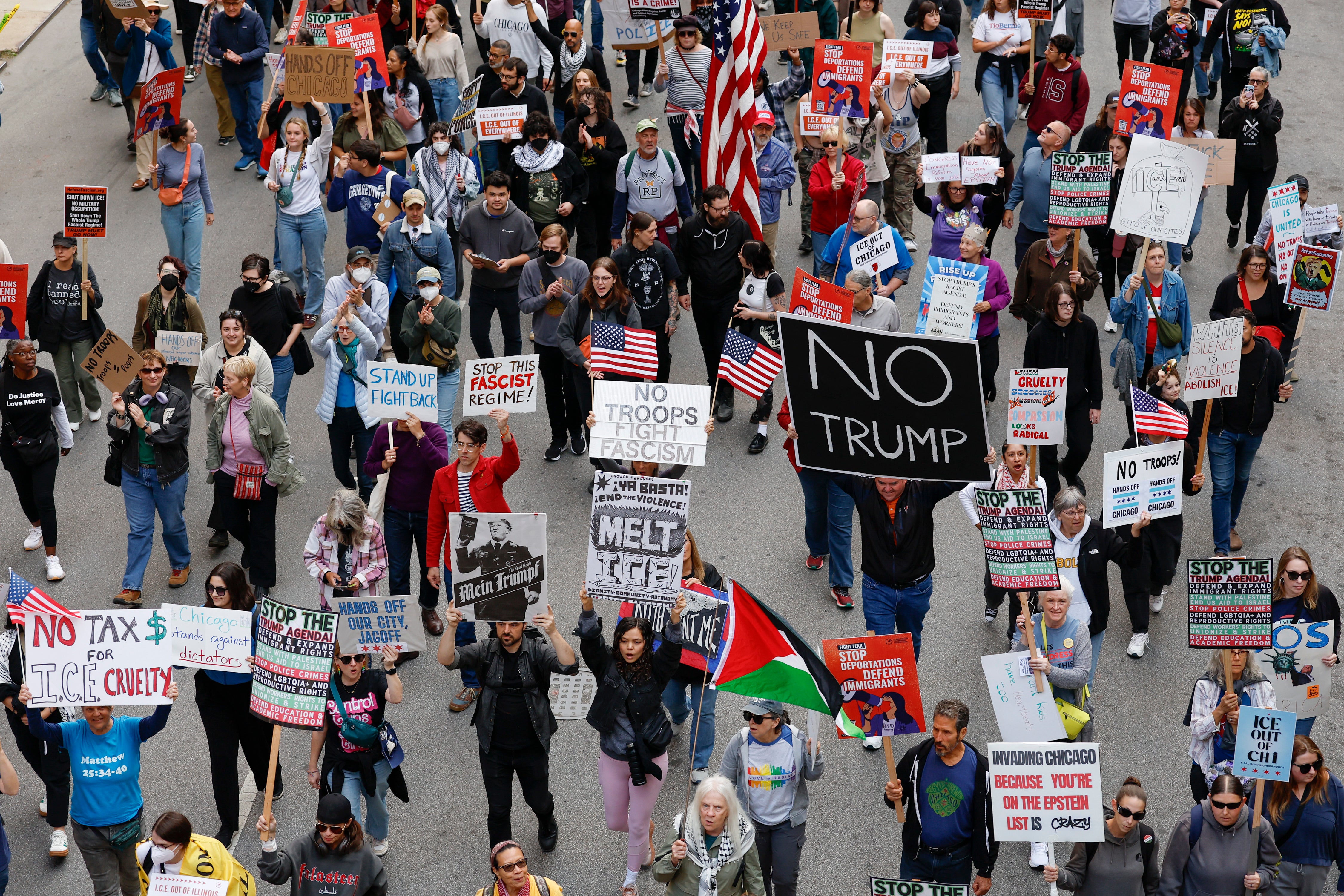 Demonstrations across the country have erupted in response to the second Trump administration’s agenda, including National Guard deployments to cities and immigration enforcement raids