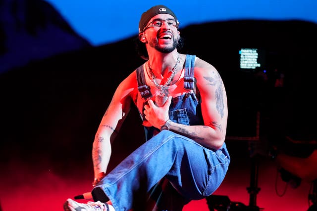 <p>The Puerto Rican singer was announced as the halftime act Sunday, which has upset MAGA in part because the artist has previously dressed in drag</p>