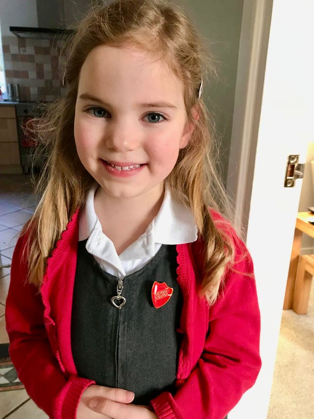 <p>Emily Smith was just 8 years old when she died of a brain tumour found 11 days earlier</p>