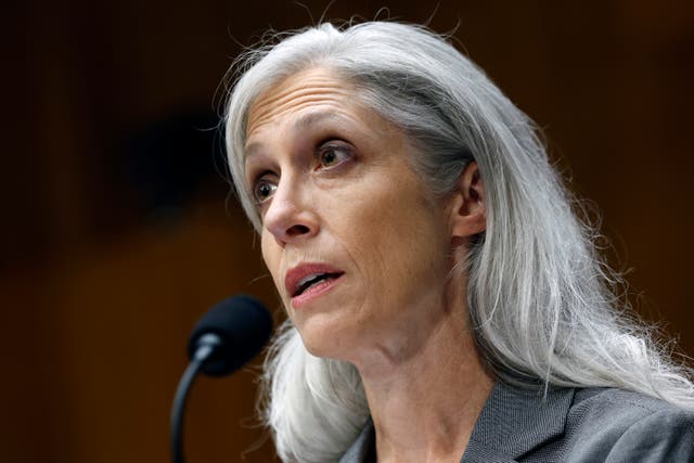 <p>Former Director of the Centers for Disease Control (CDC) Susan Monarez testifies before the Senate Committee on Health, Education, Labor, and Pensions in the Dirksen Senate Office Building on September 17, 2025 in Washington, DC.</p>