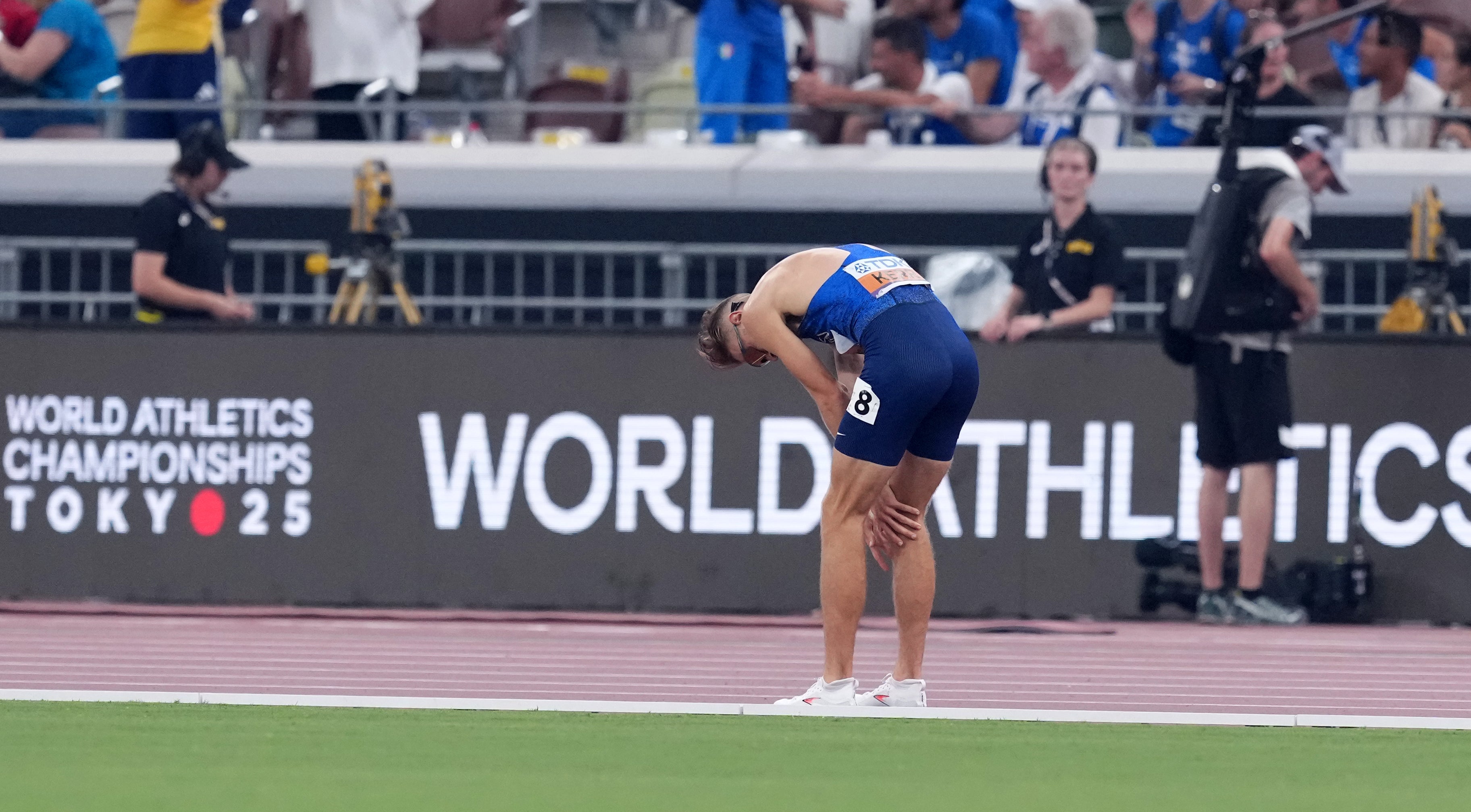 Kerr is aiming to bounce back after picking up an injury at last year’s World Championships (Martin Rickett/PA).