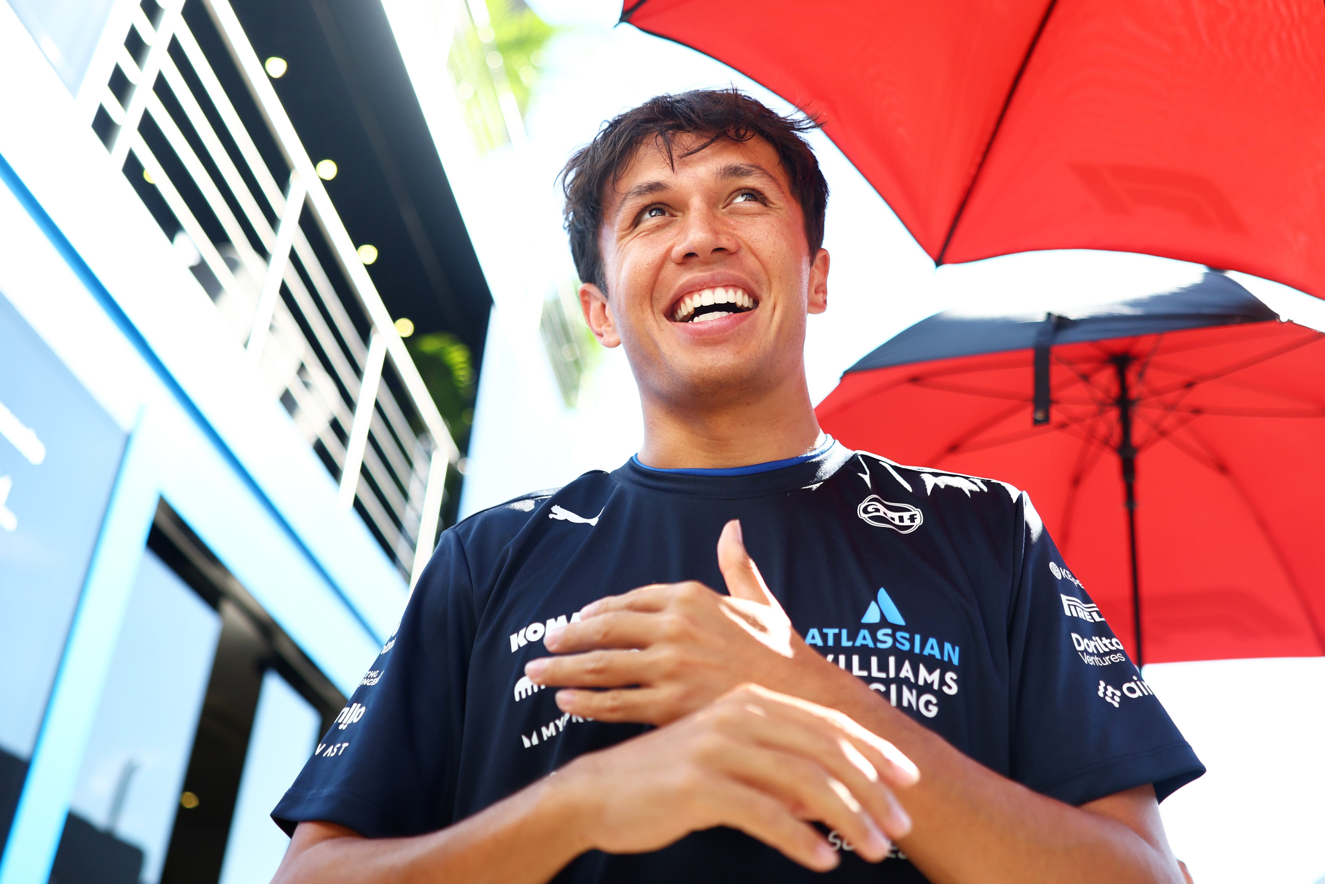 Alex Albon has finished in the top-10 on 11 occasions this year
