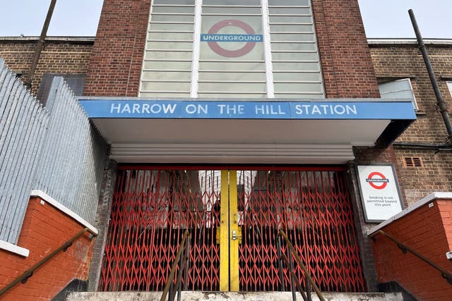 Members of the Rail, Maritime and Transport union walked out last week (PA)