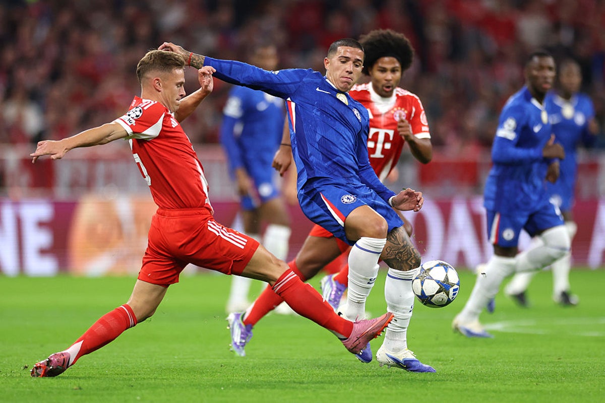 Bayern Munich vs Chelsea live: Palmer halves Blues deficit in Champions League clash