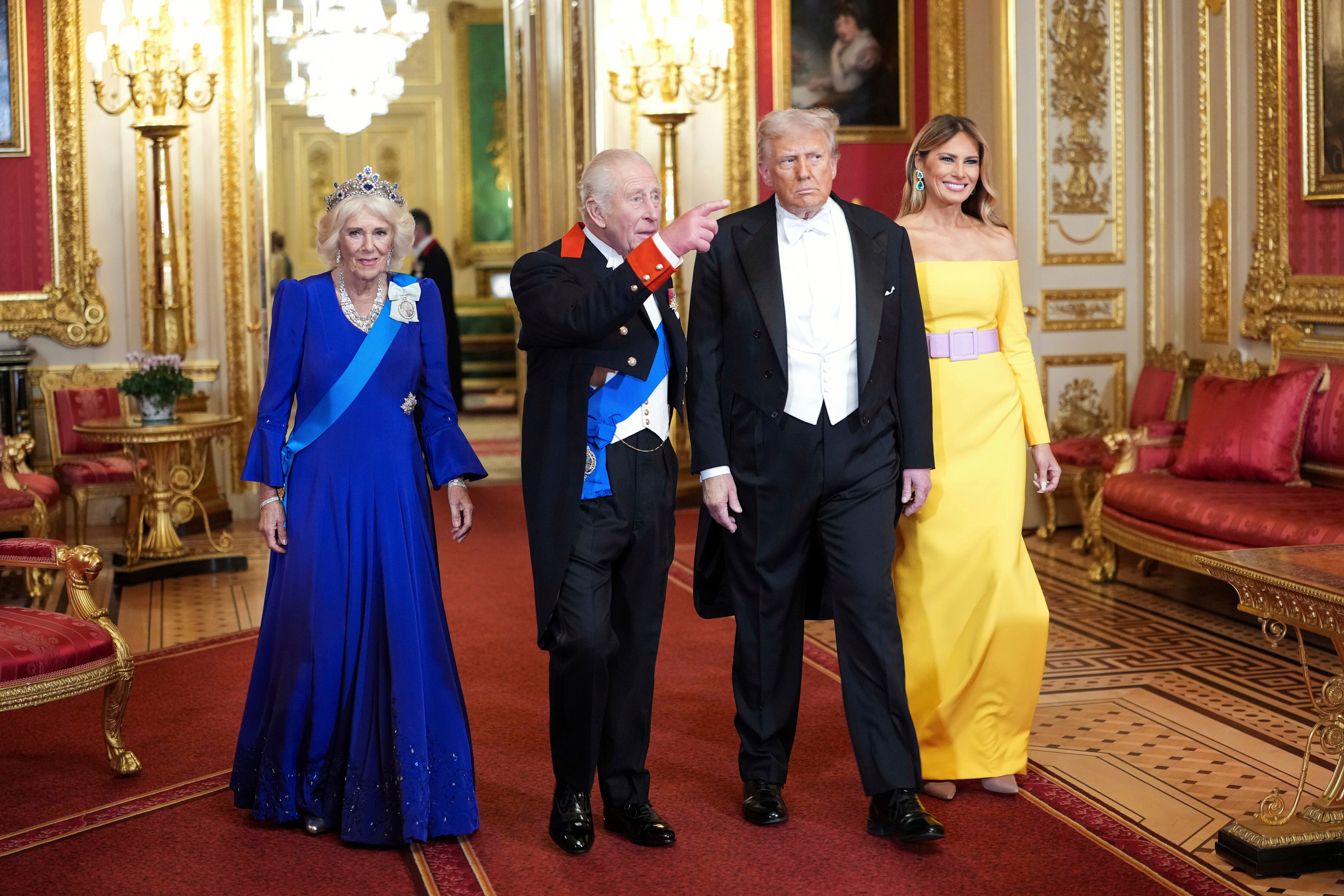 <p>Trump noted his status as the first American president to be hosted twice at the Royal Family’s ancestral home and called the honor a “singular privilege.” </p>