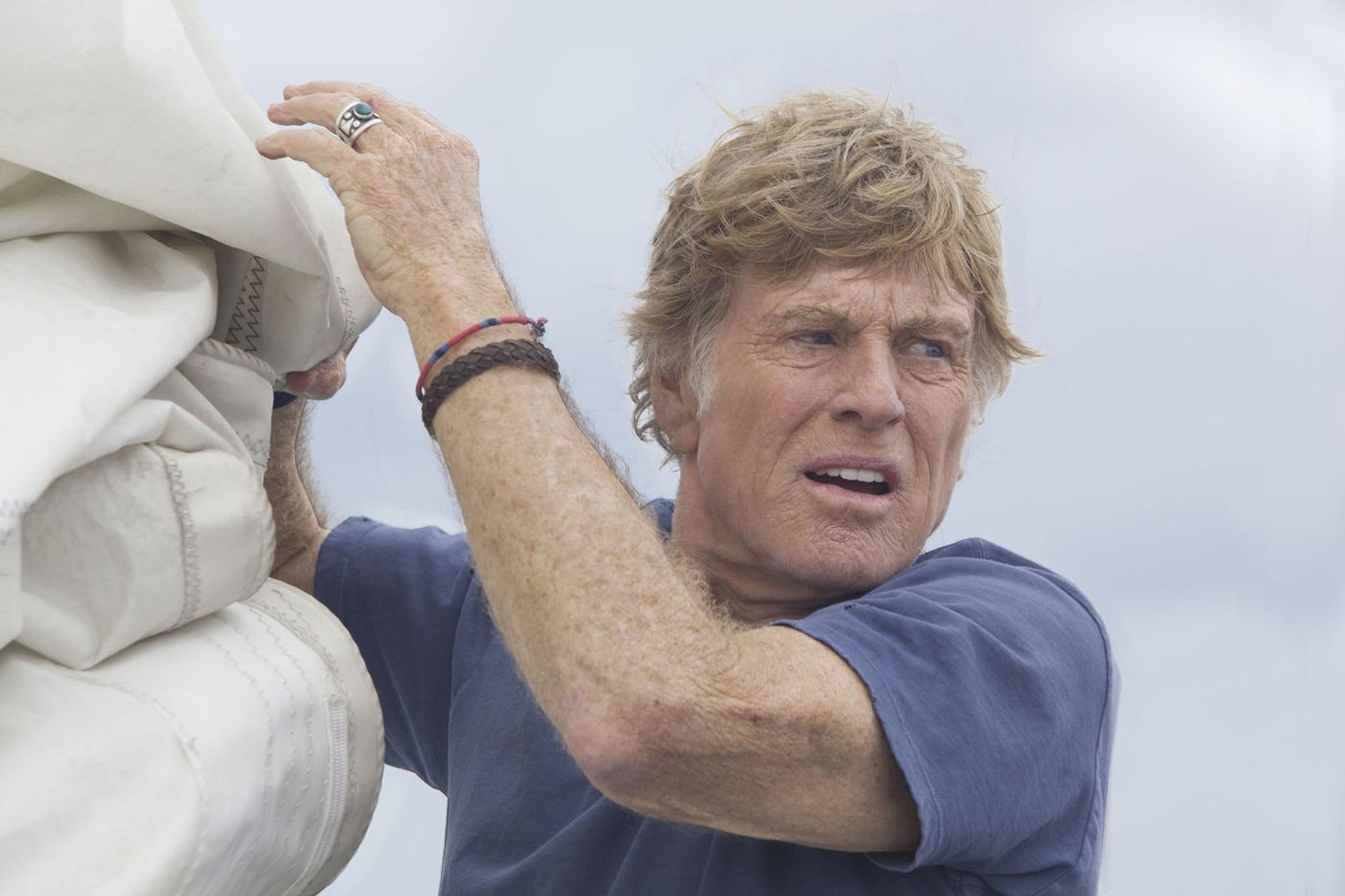Redford in the 2013 disaster film ‘All Is Lost’