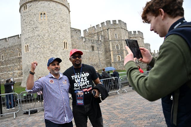 <p>Donald Trump supporter Augustine Chukwuma Obodo</p>