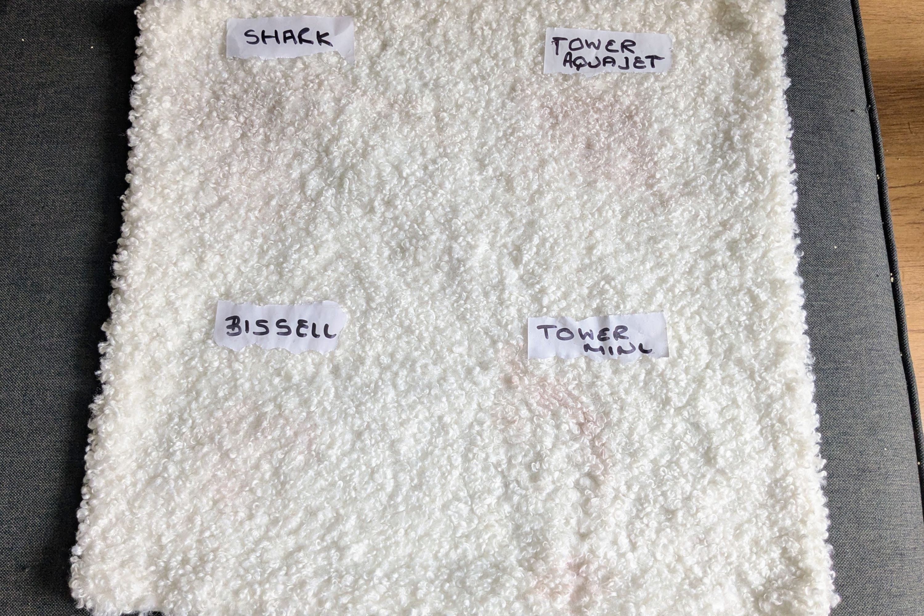 I compared these cleaners side-by-side on several common stains, like red wine