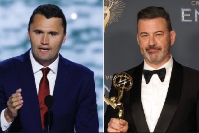 <p>Jimmy Kimmel's show was suspended after he made comments about the assassination of Charlie Kirk</p>