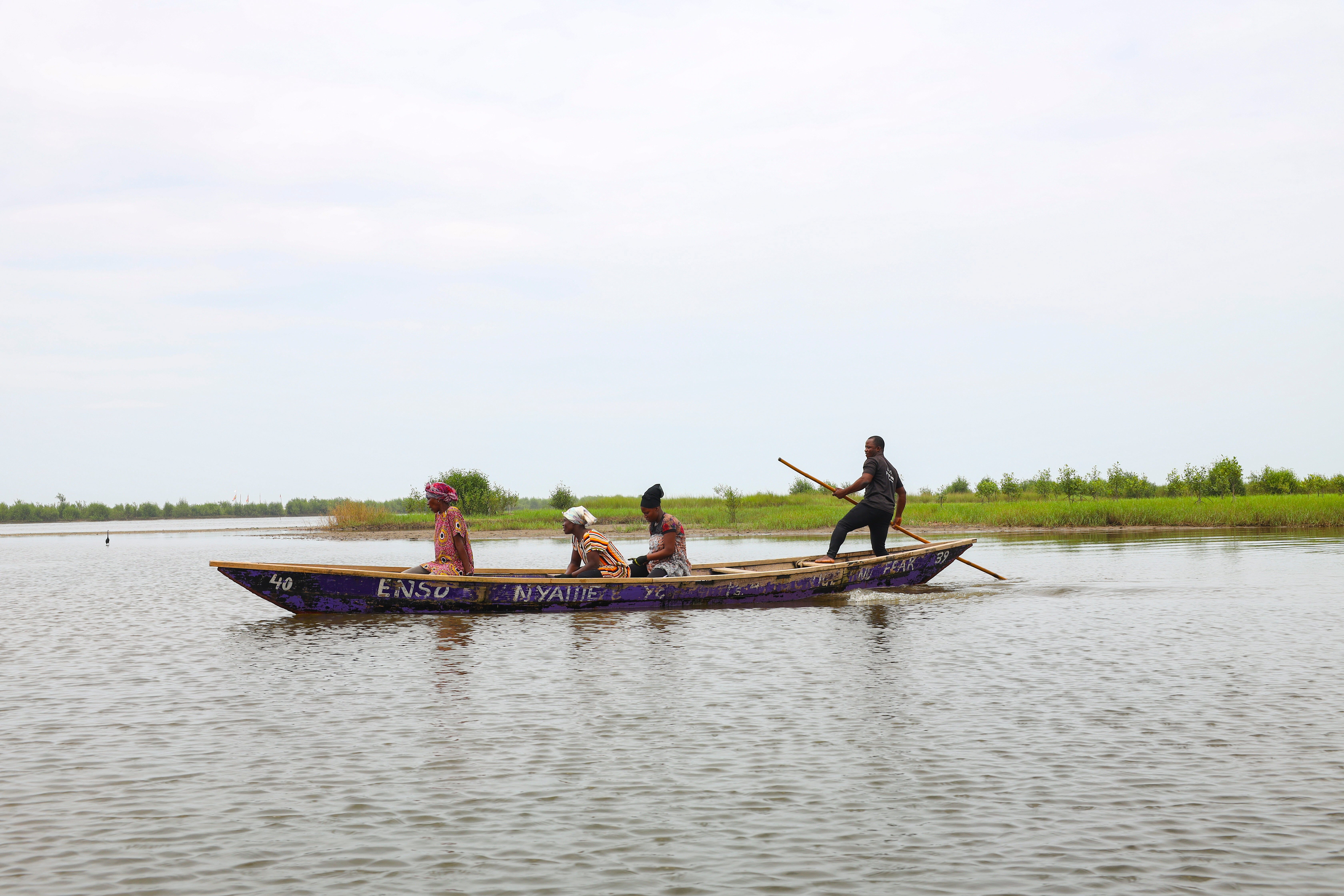 Ghana Women Oyster Farming