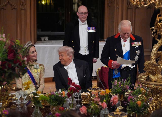 Trump Britain Royals