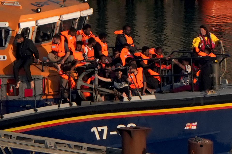 <p>The British Government has agreed a migrants returns deal with France (PA)</p>