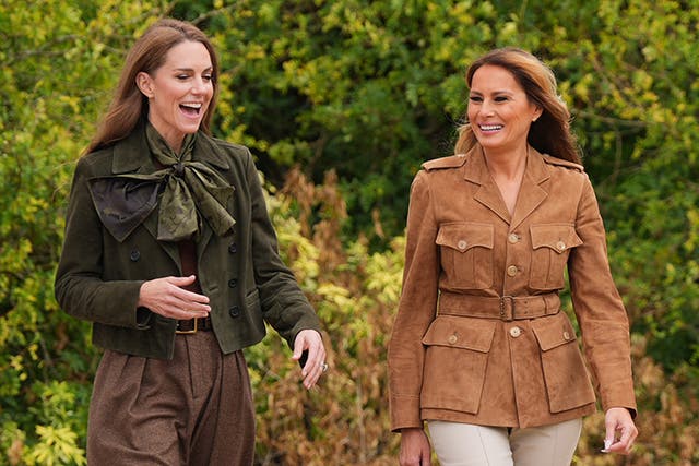 <p>Melania Trump’s fashion choices were a big talking point during the UK state visit</p>