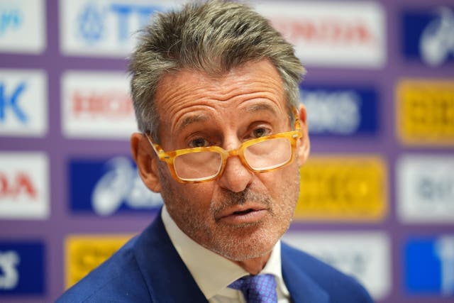 Lord Sebastian Coe would not comment on the Enhanced Games (Martin Rickett/PA)