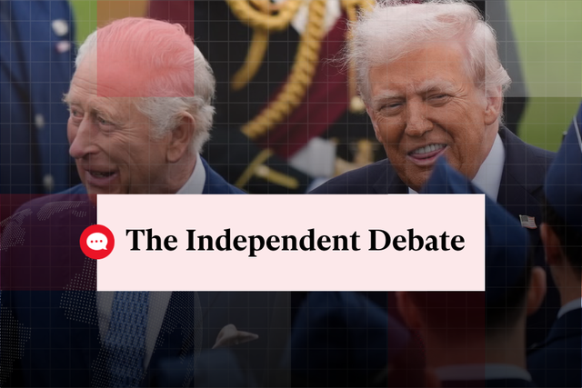 <p>Donald Trump met with King Charles for the historic state visit
</p>