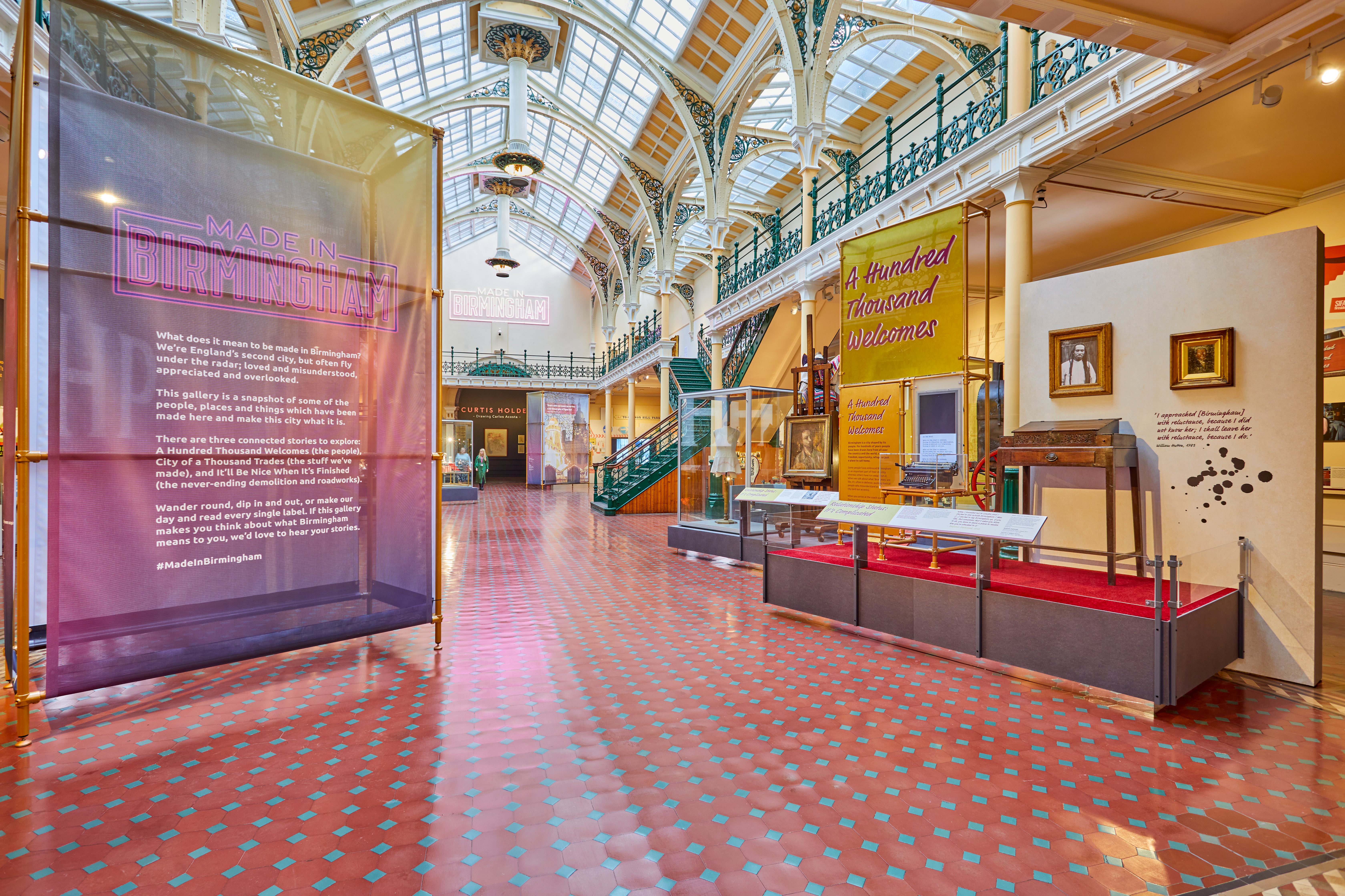 Birmingham Museum is finally reopened with an exhibition focusing on life in the city