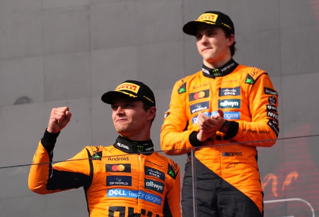 <p>McLaren have dominated the season (Bradley Collyer/PA)</p>
