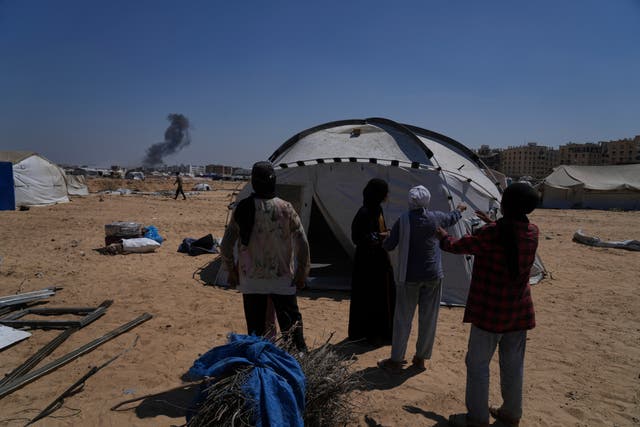 GAZA-DESPLAZADOS DE NUEVO