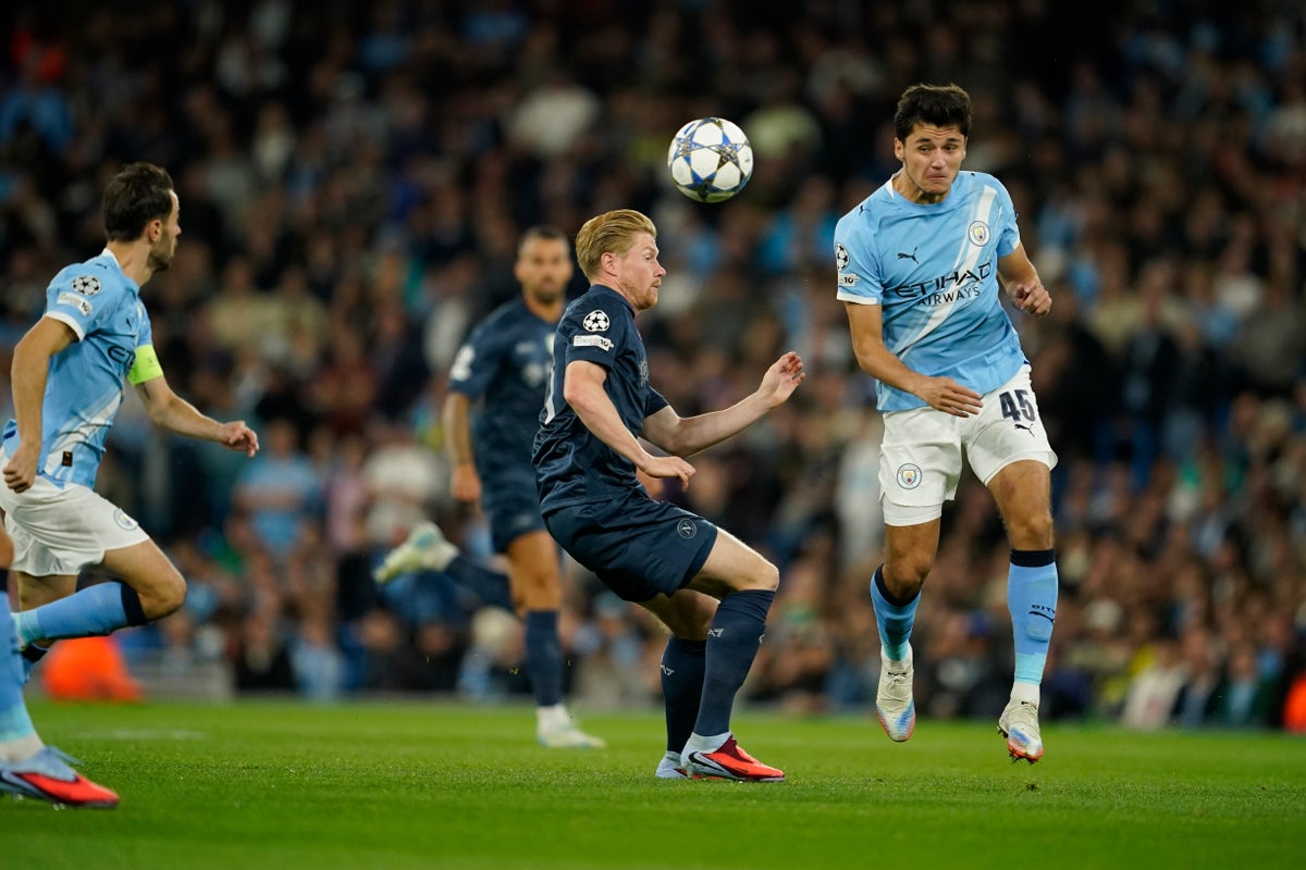 Man City v Napoli live: Kevin De Bruyne returns to former club for Champions League clash