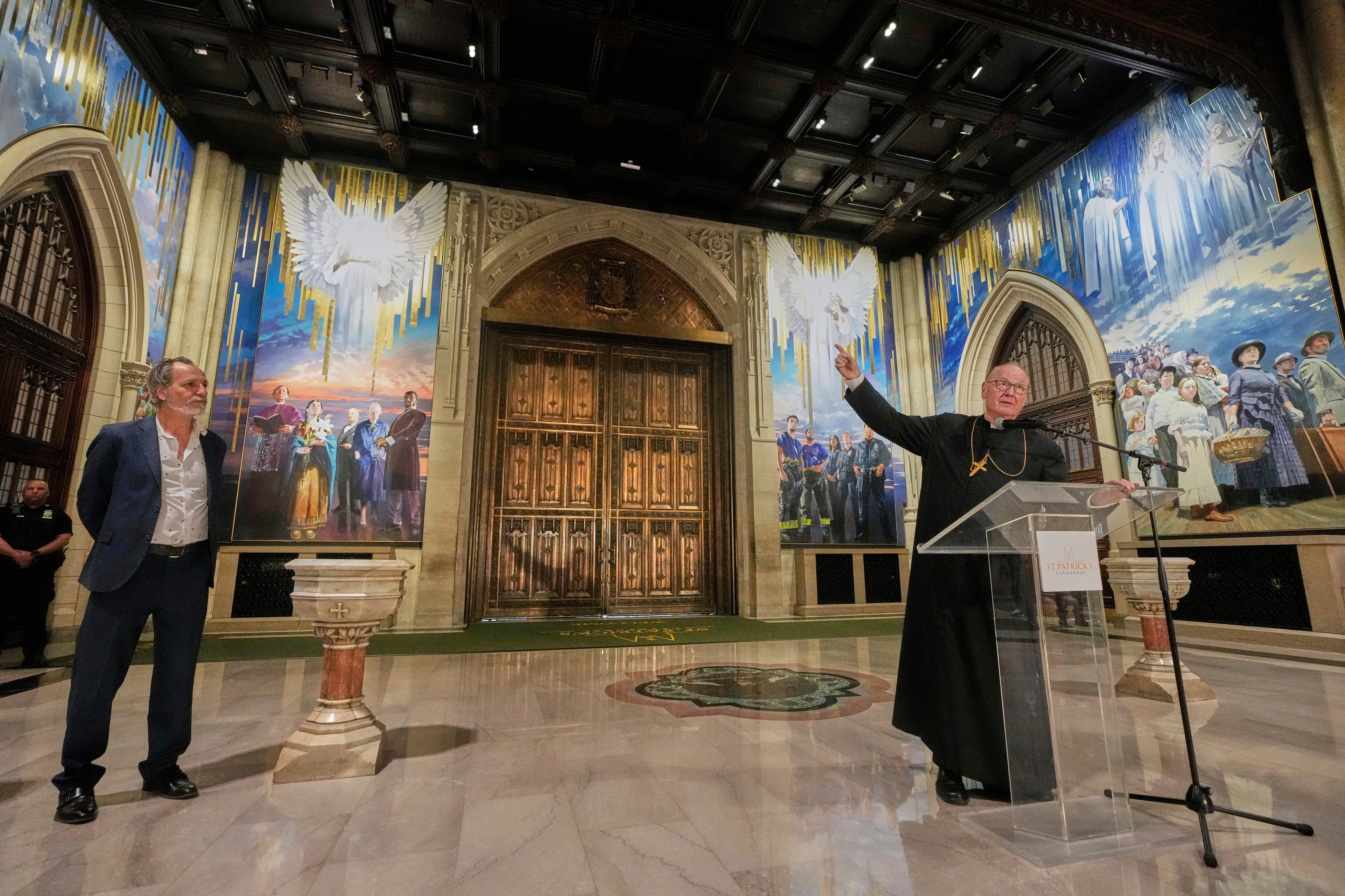 St. Patrick's Cathedral Mural