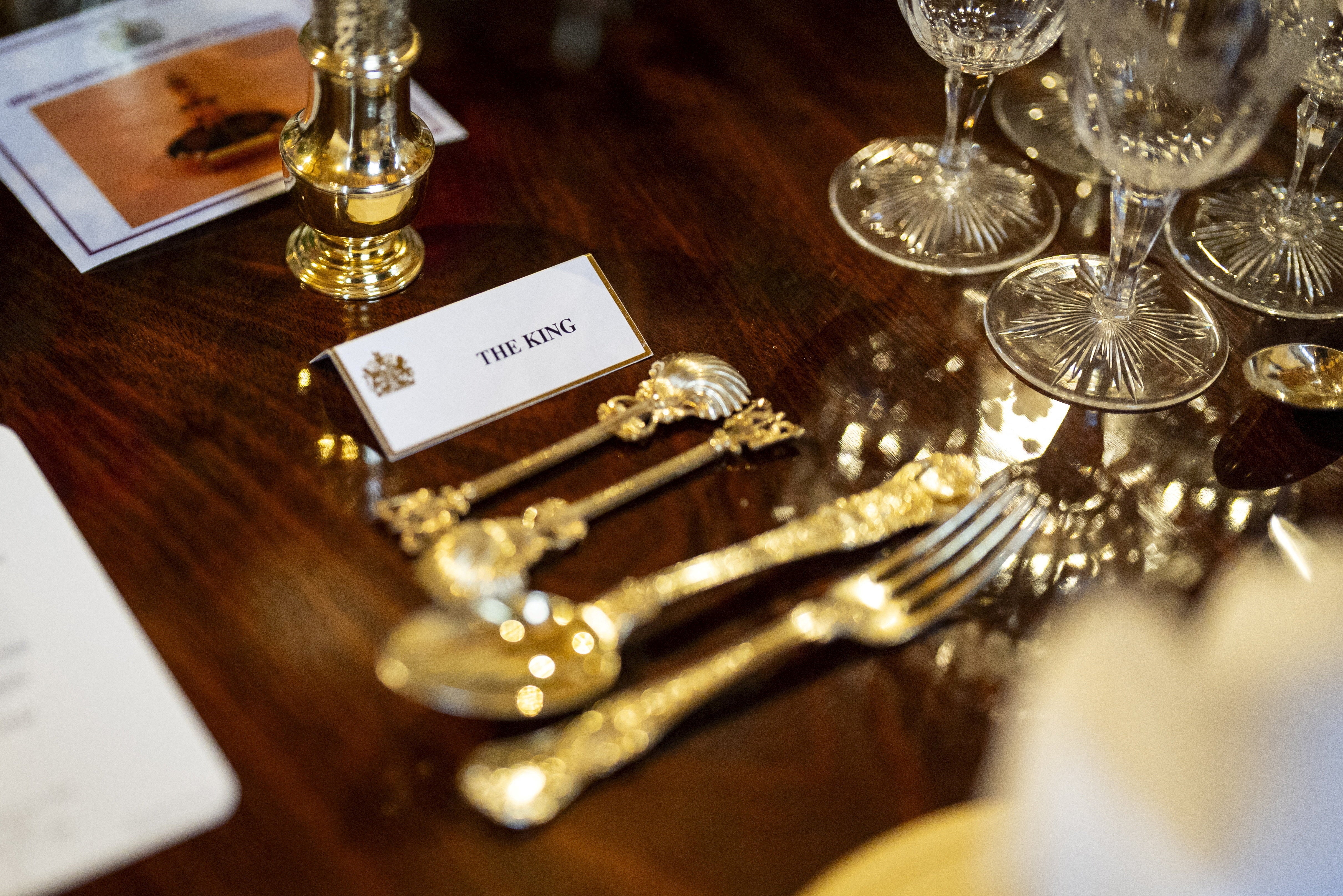 Behind the glittering cutlery and chandeliers lies careful choreography – every place setting at a state banquet doubles as a quiet assertion of power and tradition