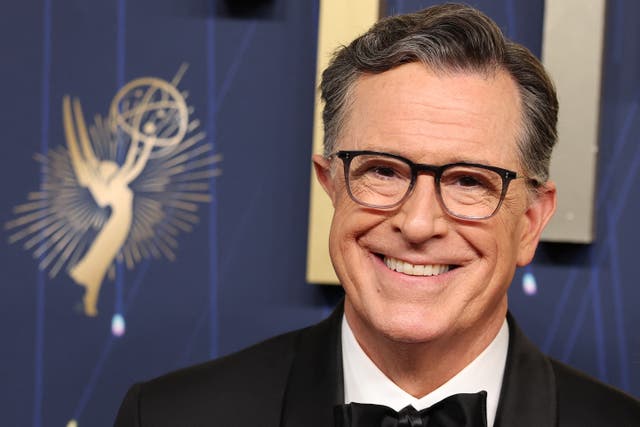 <p>Stephen Colbert said “it is unclear to me why anyone would” settle a meritless lawsuit “other than to curry favor” from the president.</p>