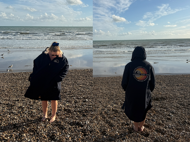 Best changing robes IndyBest review Animal hazey waterproof beach parka