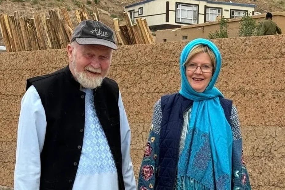 Barbie Reynolds, 76, and her husband Peter, 80, have been released from months of detention in Afghanistan