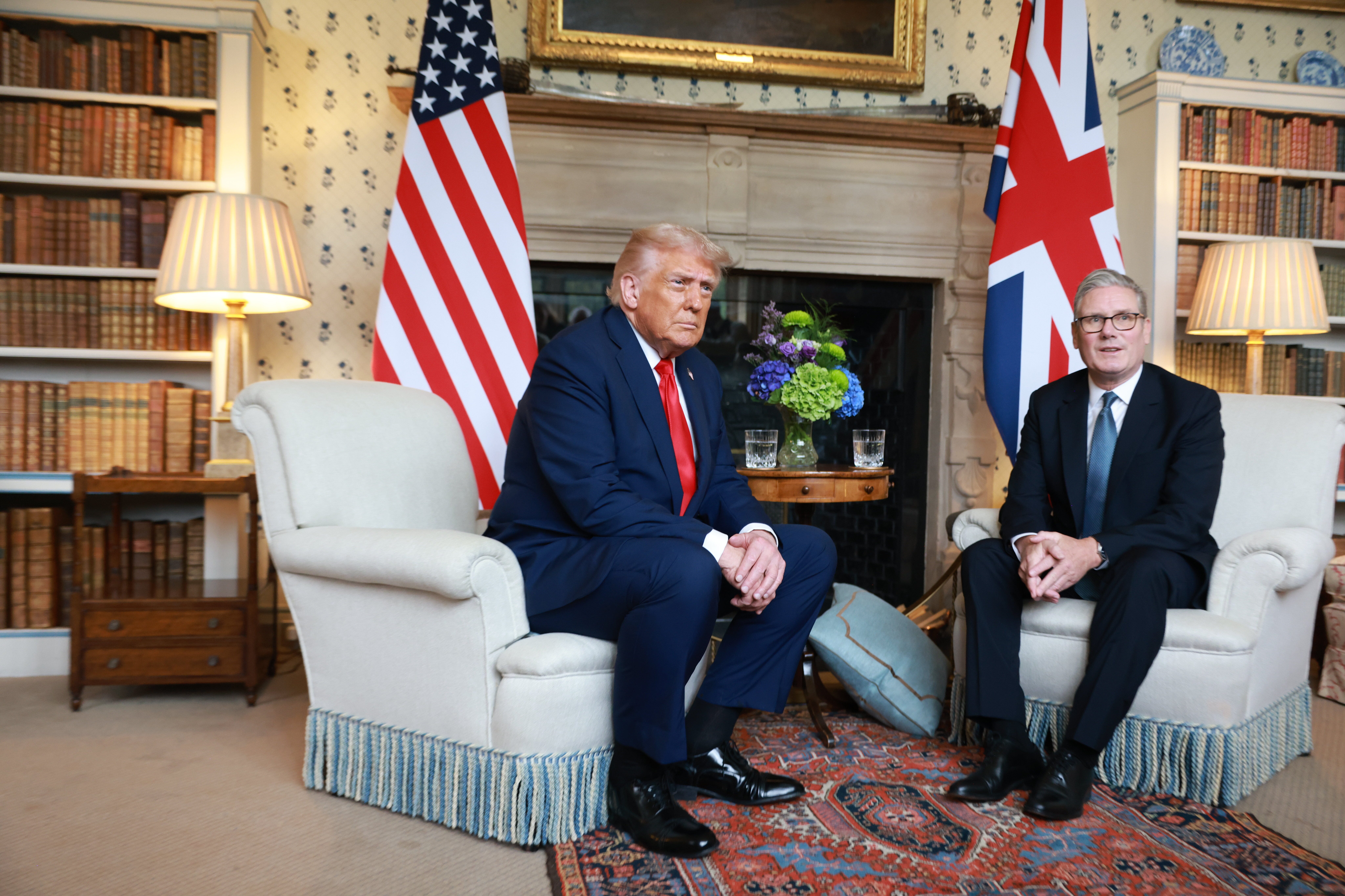 Donald Trump told Keir Starmer to call up the military to help stop the boats