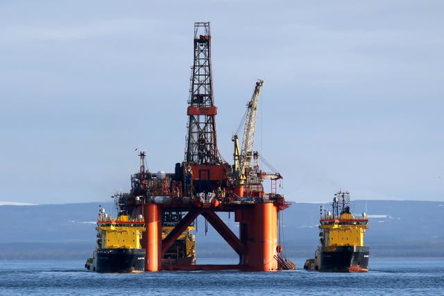 More than a quarter of workers in the oil and gas industry are looking to quit the sector, a new survey has suggested (Andrew Milligan/PA)