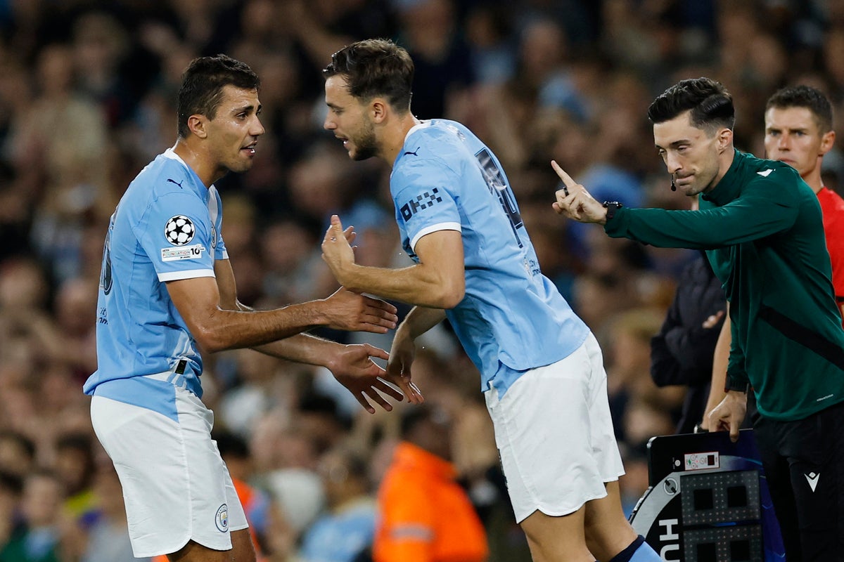 Rodri injury concern revealed as Man City face anxious wait before Arsenal clash 