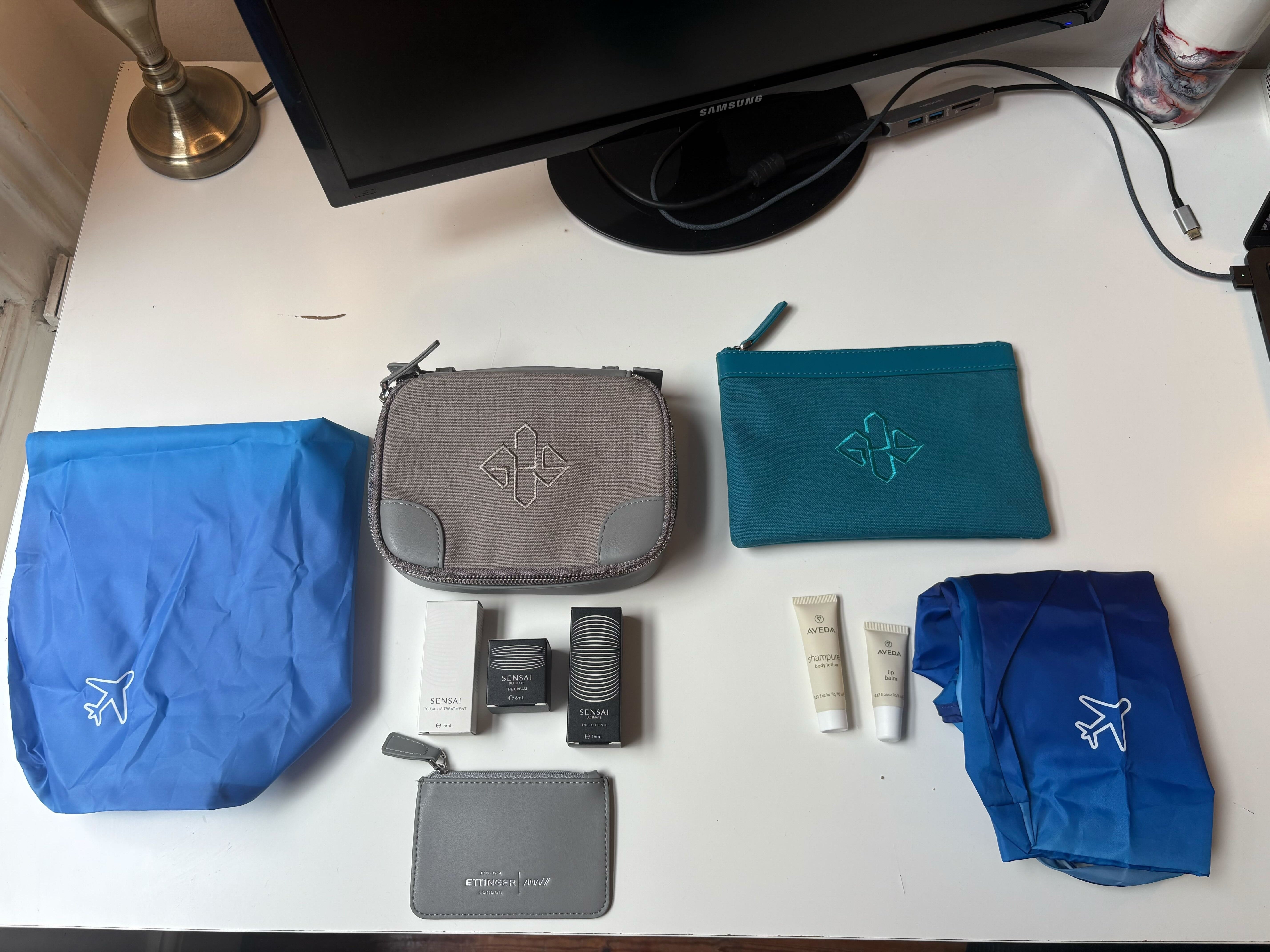 Sensai skincare products are ideal for combating dry cabin skin